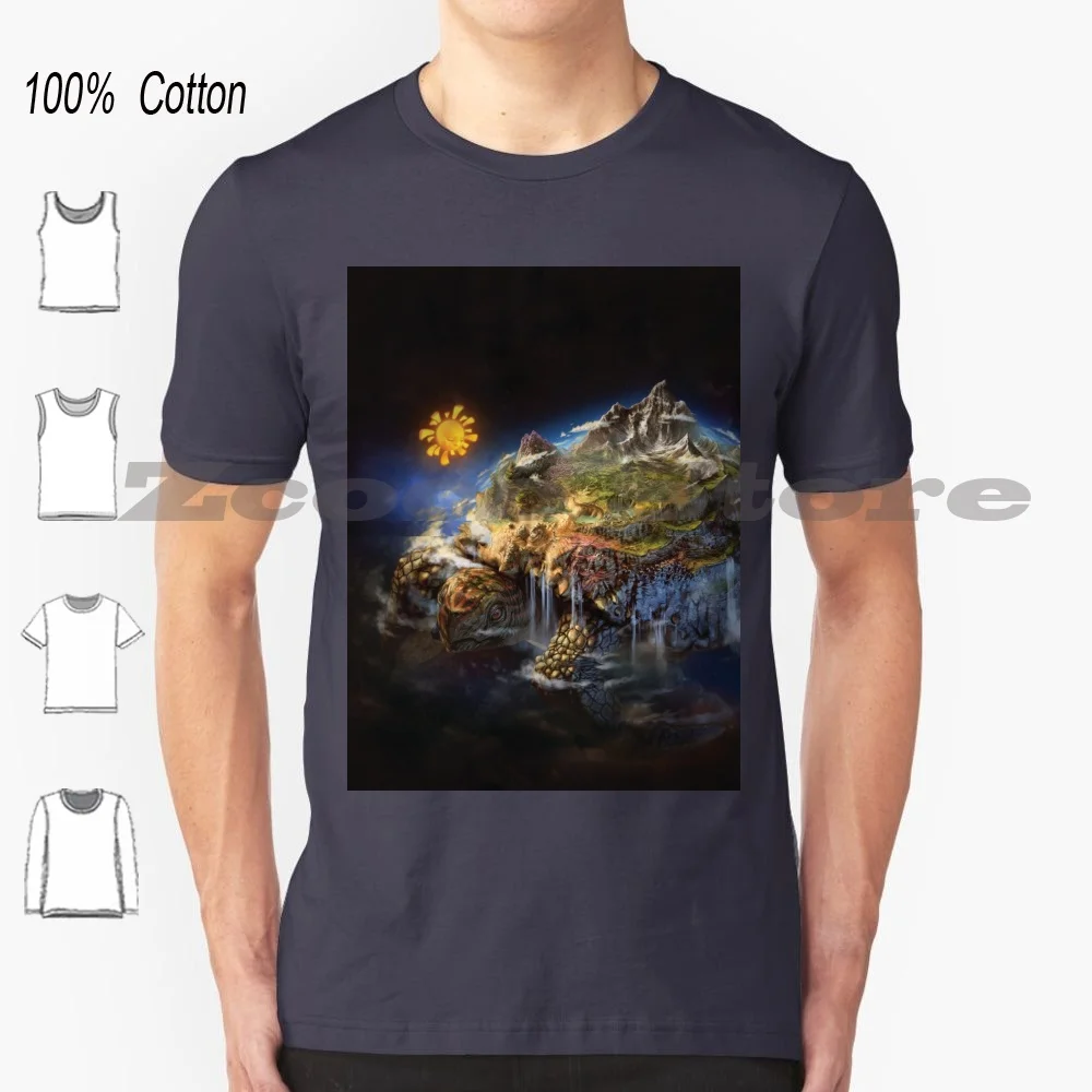 Interstellare Turtle 100% Cotone Uomo E Donna T-Shirt Moda Morbida Dragon Fin Soup Red Robin Dragon Little Red Riding Hood