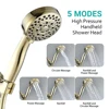 5 Mode Adjustable Settings Handheld Shower Head with Hose High Pressure Shower Heads 6