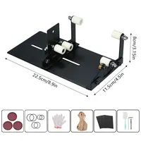 19Pcs Glass Bottle Cutter DIY Tools Steel Square Round Glass Bottle Cutting Machine for Wine Beer Liquor Whiskey Alcohol Bottle 2