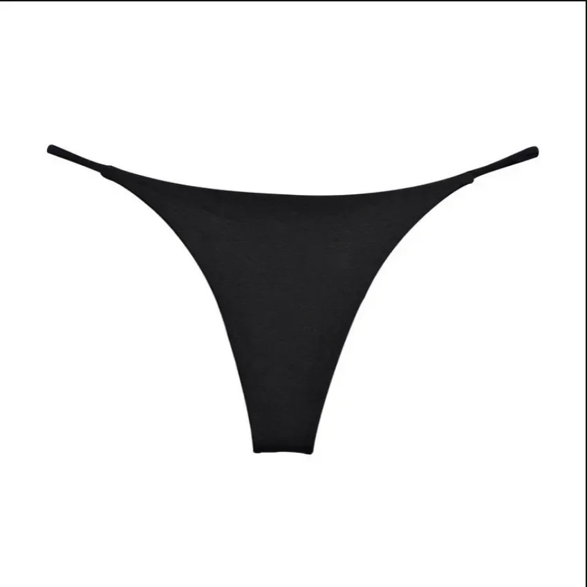 Women Lingerie Sexy G Strings Low-Rise Thong Panties Seamless Low Waist Ladies Briefs
