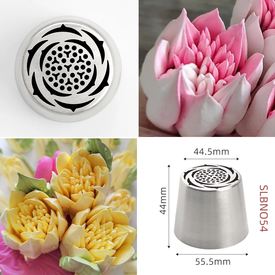 Tulip Russian Piping Nozzles Cupcake Tulip Icing Piping Nozzles