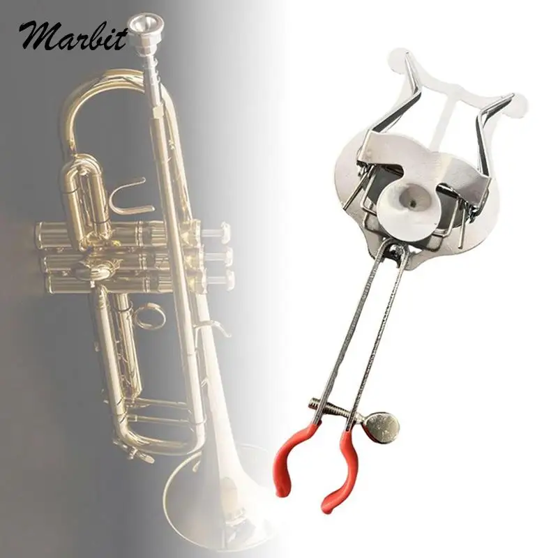 1 Pz In Acciaio Inox Nichelato Tasca Tromba Clip Foglio Music Holder Clip-On Stand Music Stand Strumenti Clip Musicali