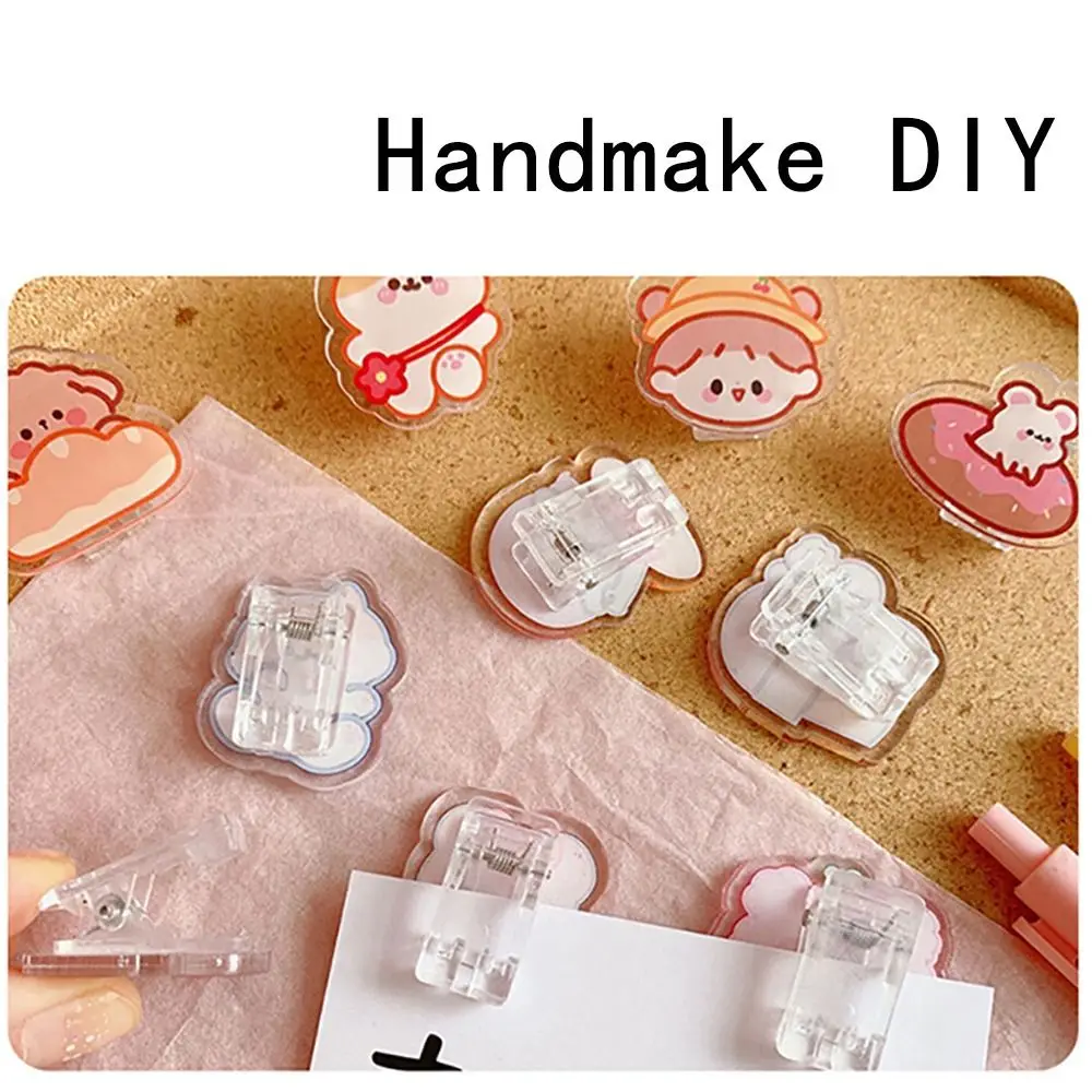 Self Adhesive Sticky Clips Christmas Decorations Hanging Sticky Wall Clips Spring Plastic Photo Office