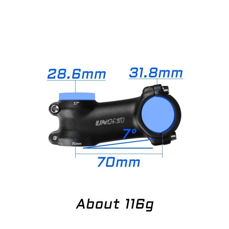 7 degree 70mm