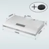 Tieasy 30 inch 230 CFM Under Cabinet Mount Stainless Steel with Carbon Filter LED Lights Kitchen Range Hood USGF2375CF 6