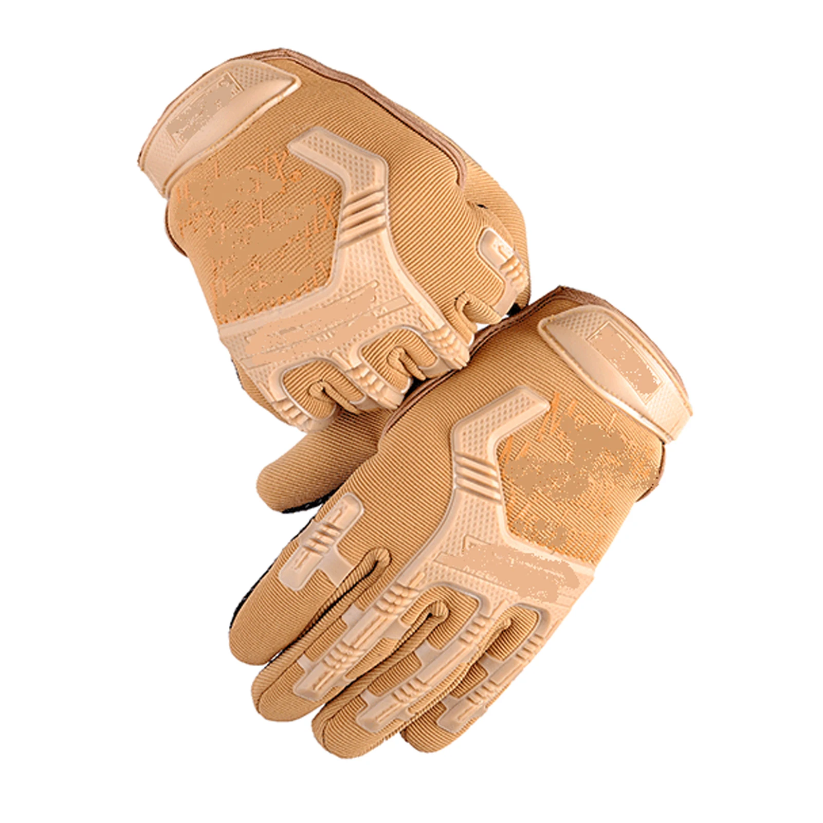 Outdoor Cycling Gloves Durable Rubber Full Finger Hunting Gloves For Men And Women Camping Picnic Ignition Finger Protect Wear