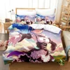 Anime Re Zero Bedding Emilia Rem Set Duvet Cover Bedroom Comforter Covers Single Twin King ​Size Quilt Cover Home Textile 2/3PCS 4