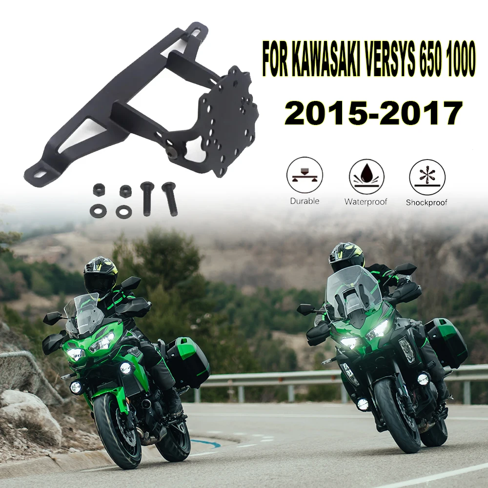 

Подходит для Kawasaki Versys 650/1000 MY 2015 аксессуары для мотоциклов Модификация мотоцикла держатель телефона Gps-навигации
