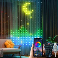 400 LEDs Smart Curtain Lights, APP/Remote Control,3x3m Christmas Lights Festive Decor, IP65 Waterproof, Music Sync DIY Pattern - Image 6