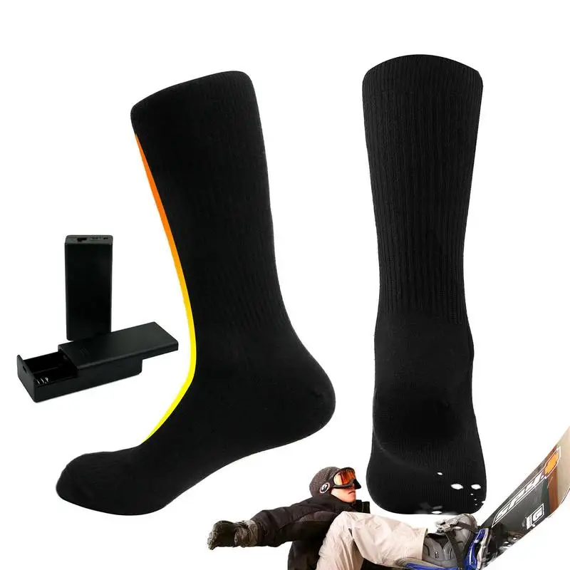 

Electric Socks Winter Thermal Socks Rechargeable Soft Winter Thermal Electric Socks For Outdoor Camping Sports Hiking
