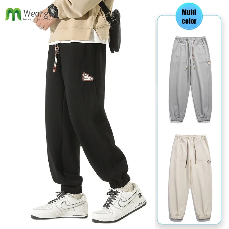 

Spring Autumn Sweatpants Men Baggy Joggers Fashion Streetwear Loose Casual Harem Pants Plus SIze ZX-K363