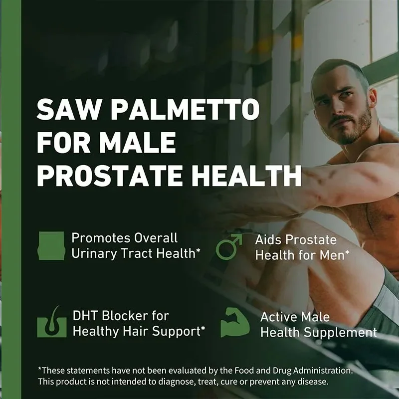 Saw Palmetto-Men's Prostate , Hair Growth, Urinary Tract , Frequent Urination