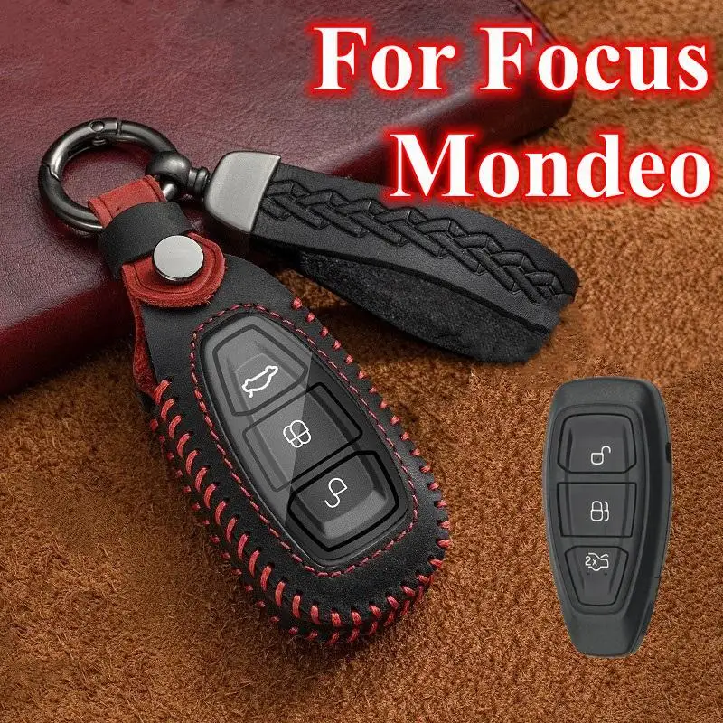 

Car Key Case Cover Shell For Ford Focus 3 4 ST Mondeo MK3 MK4 Fiesta Fusion Kuga Ecosport For Fusion Escort Everest Ranger