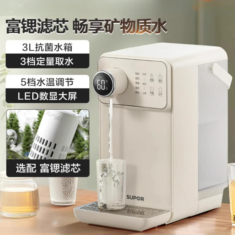 ตู้น้ําทันที เครื่องดื่มโดยตรงในครัวเรือน เครื่องดื่มตั้งโต๊ะขนาดเล็ก เครื่องทําน้ําอุ่นตั้งโต๊ะแบบบูรณาการ 1