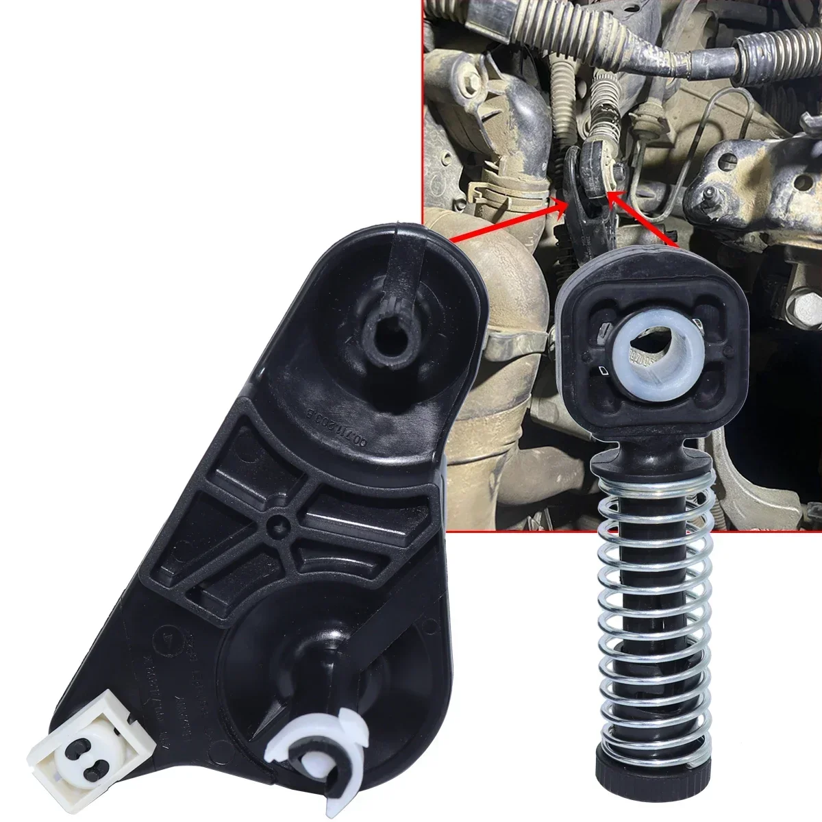 Shifter Linkage End Replace For VW Polo Skoda Rapid 1G Fabia MK2 Roomster Relay Lever Bowden Cable Catch Lock Washer MT Selector
