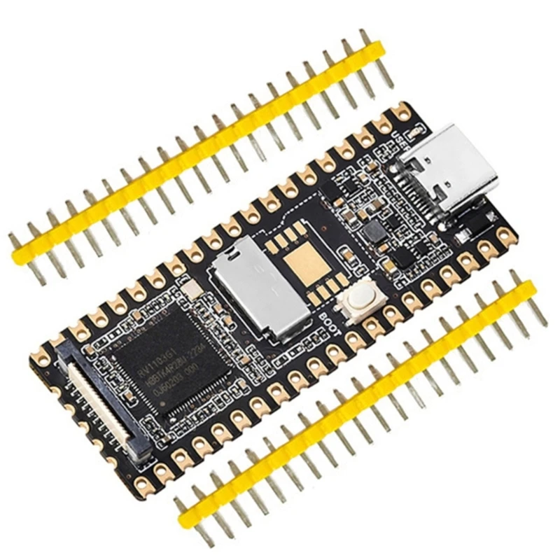

Гибкость хранения данных Плата для разработчиков RISC V RV1103 со встроенной флэш-памятью и слотом для SD-карты