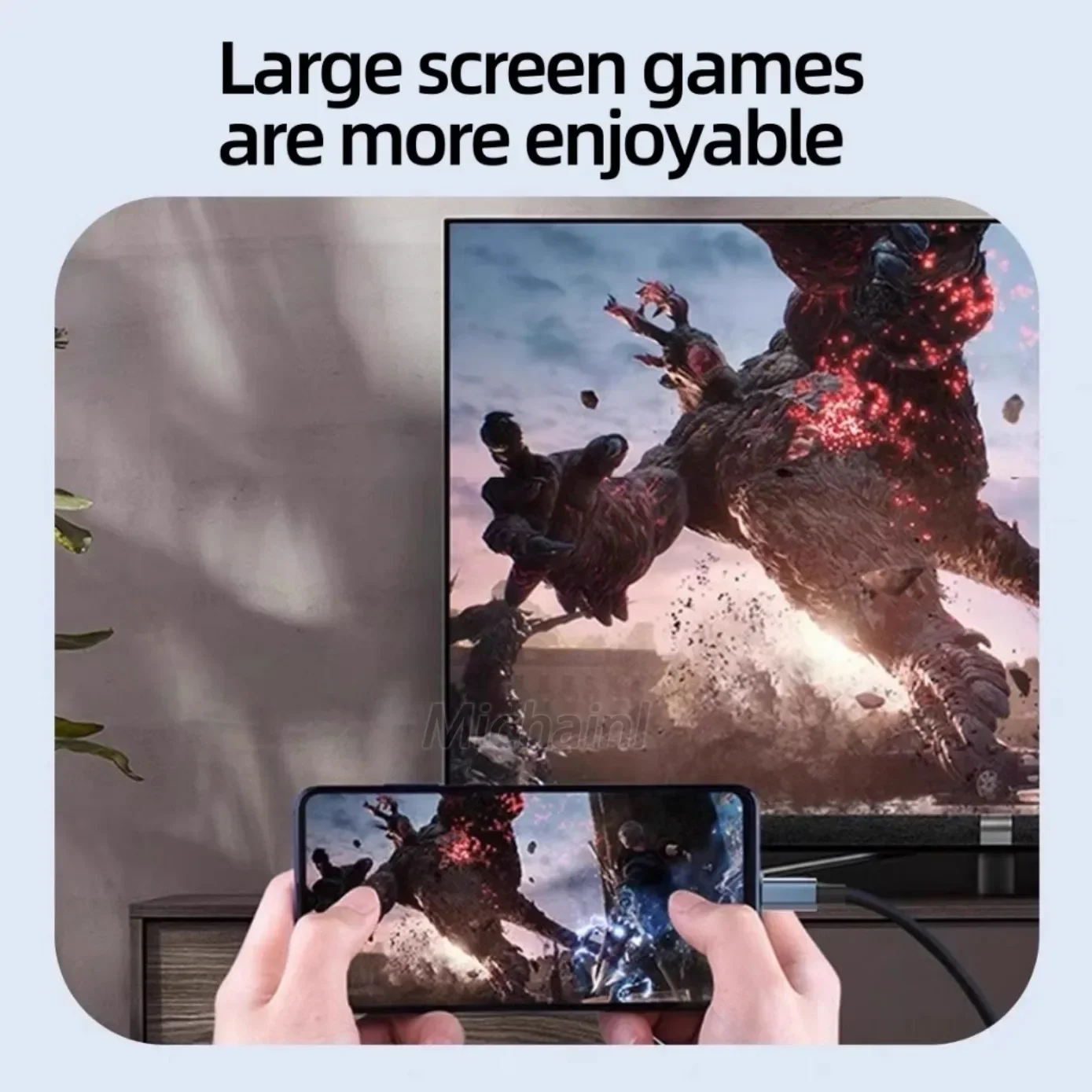 CŸ-HDMI  ̺, HDMI ȣȯ  ̺,  PC ƺ  Ʈ º ȭ̿, 4K 60Hz