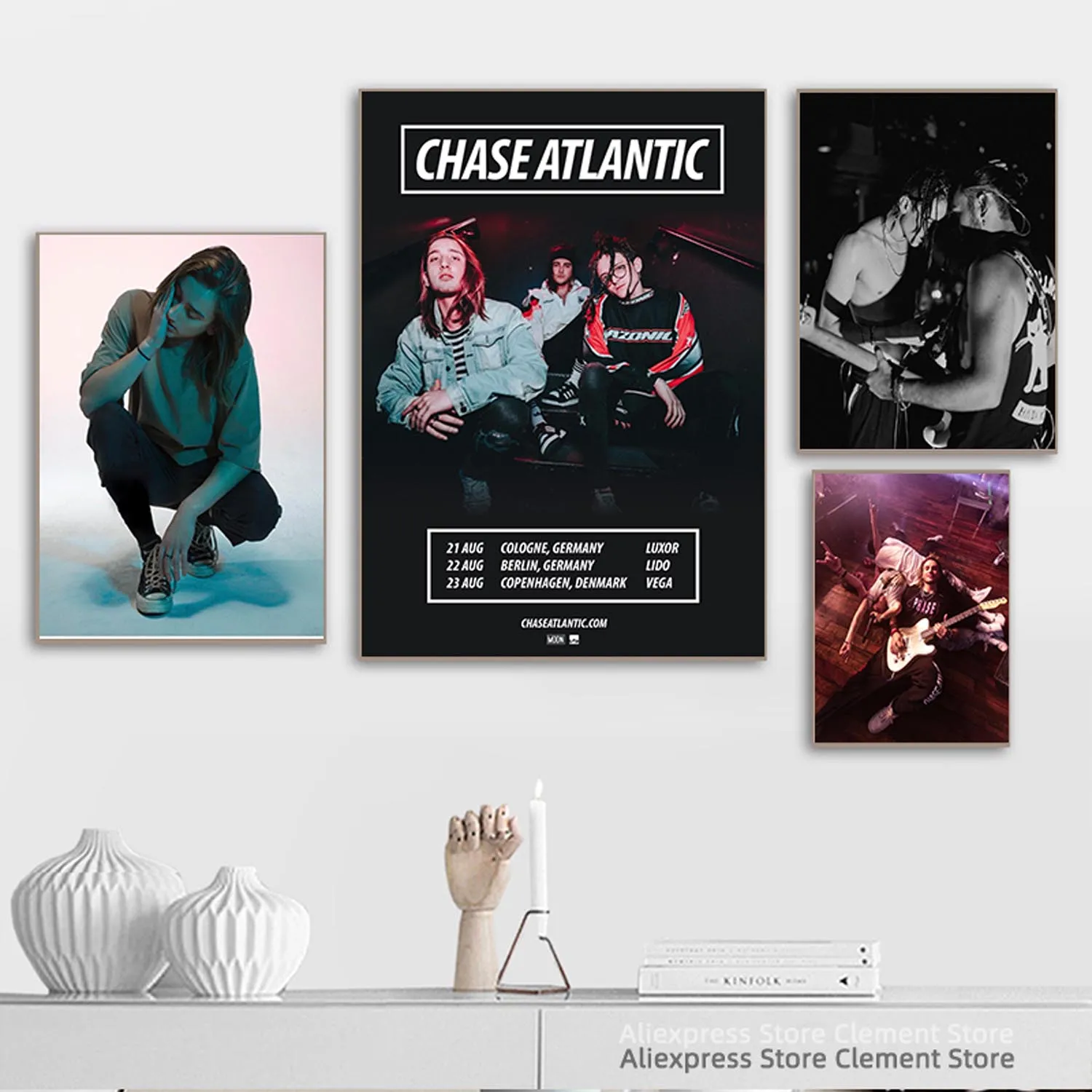 chase atlantic Poster Singer Band Cover Album Music Star Hip Rap Canvas