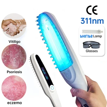 311nm Ultraviolet Phototherapy Instrument Handheld Use UVB Lamp for Vitiligo Treatment Psoriasis Lamp Skin Disease Device