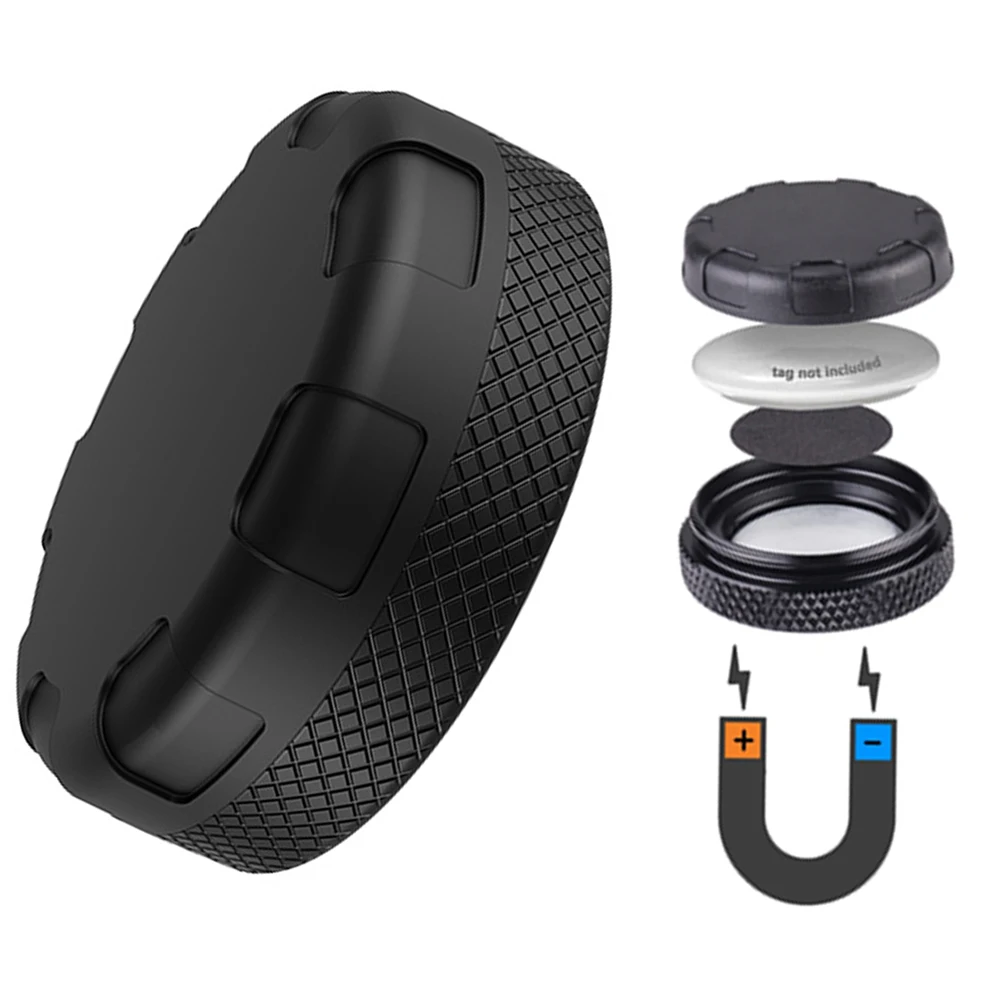 Magnetic Waterproof Airtag Protective Case - Anti-Loss Device Locator Holder