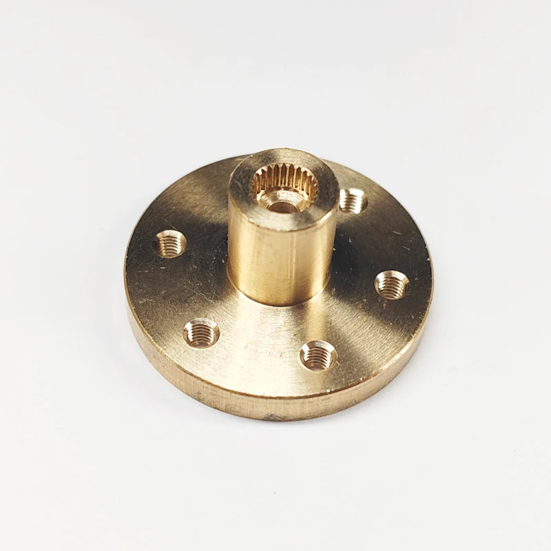 25T Metal RC Servo Arm Horn Steering wheel Shaft 25T Spline Standard Servo Adapter Shaft Accessories Arm Round type Disc