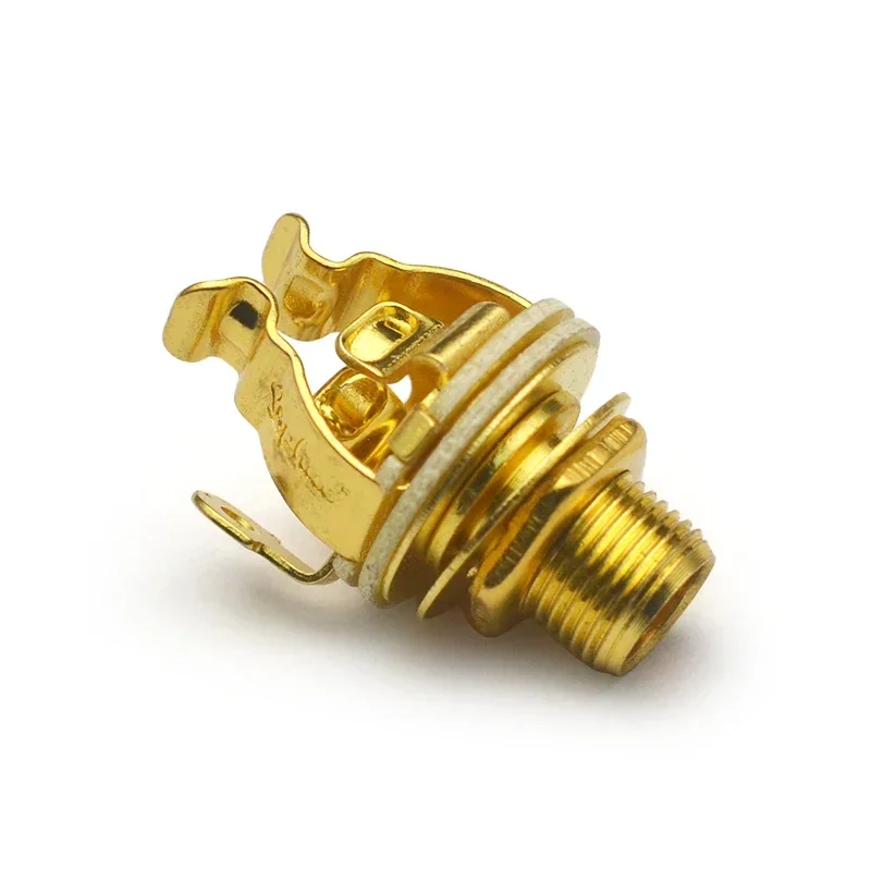 2Pcs SAPHUE Multi-Contact 6.35 Mono Output Jack 1/4 Jack