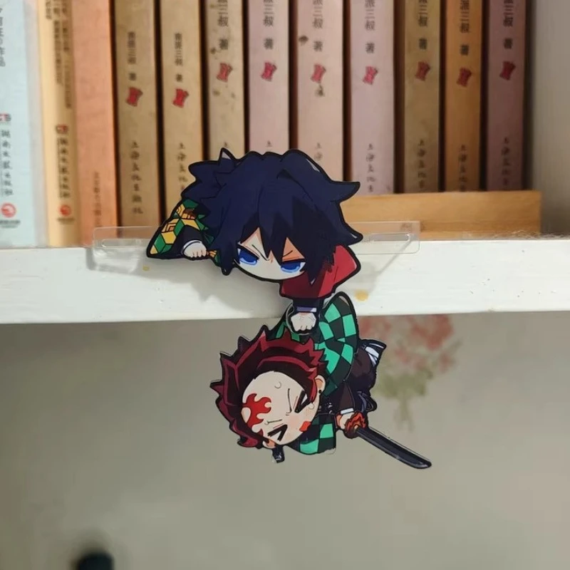Demon Slayer Acryl-Anime-Dekorationen Cartoon-Film-Zubehör Kawaii-Figuren Fangeschenke Kreative Interessante Spielzeuge
