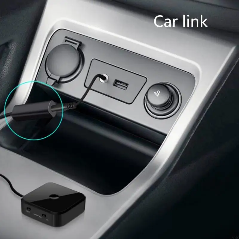 Portable Grounding Noise Isolator 3.5mm Port Sound Interferences Elimination Enhancing Sound Quality in Car and Home 896C