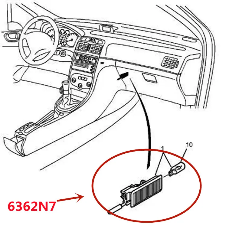 Ǫ 3008 307 308S 408 508 206 207 407 RCZ Ʈο C4 C5 C6 DS3 DS5 尩   尩   6362N7 6362L4