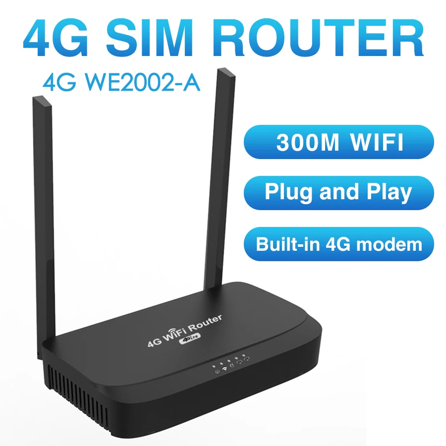 Roteador Wifi sem Fio Portátil para a Coréia do Sul Compartilhamento de Antena Cartão Sim 4g Lte Modem Ec200aeuha Lan 2.4ghz 4ghz 300mbps - Imagem 6