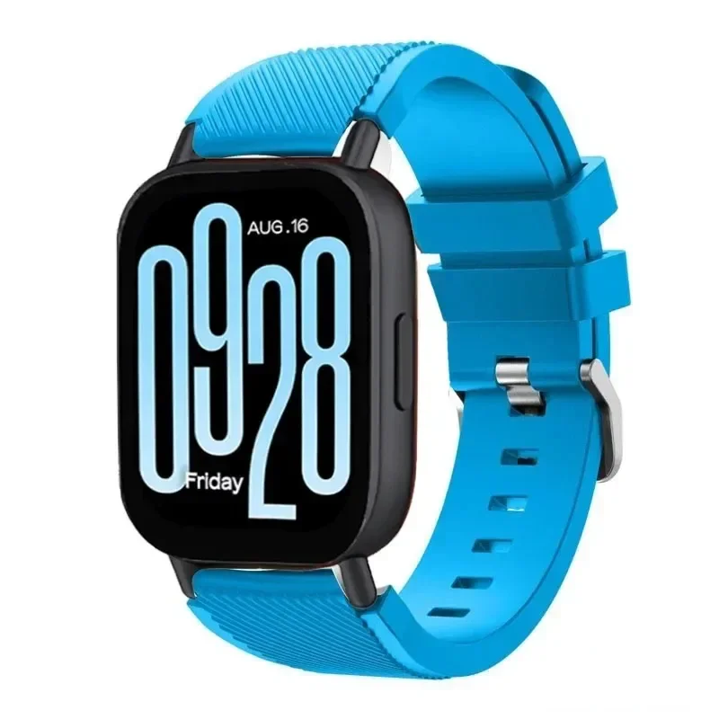 Breathable Sports Silicone Strap for Smartwatches - Soft and Comfortable Band