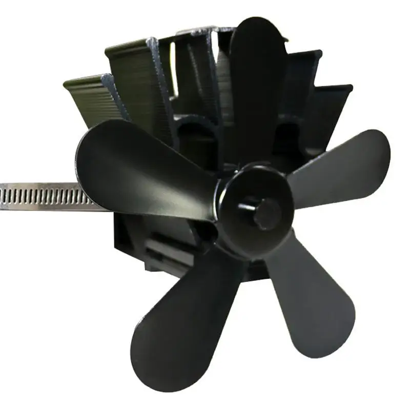 

Heat Powered Stove Fan 5 Blades Stove Fan Heat Powered Fan For Wood Burning Stove Eco Stove Fans Warm Air Circulation