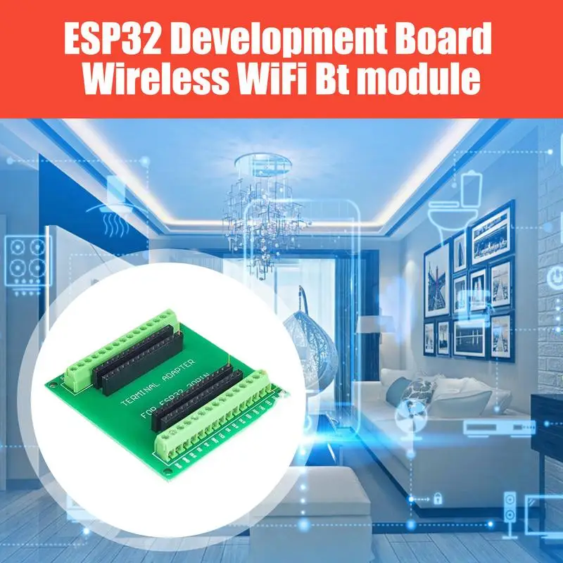 무선 와이파이 블루투스 모듈 개발 보드, 초저전력 소비 듀얼 코어, 30 핀 ESP32-WROOM-32S, 32D ESP 32