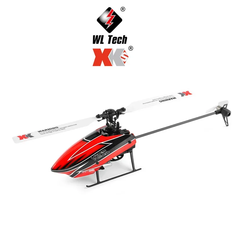Wltoy Weili 원격 제어 헬리콥터, 에일러론 없음, 6 채널 3D 스턴트 충전 항공기 장난감 선물, K110s 업그레이드 버전