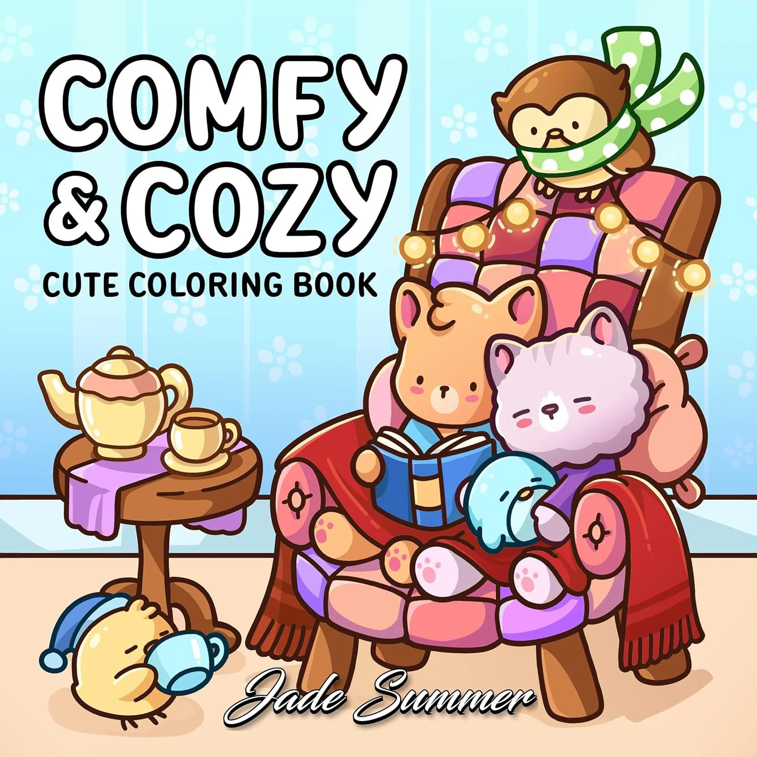 Cheekoo Cartoon Coloring Book Set for Teens, 120 Pages Art Therapy Gift, Creative Fun & Stress Relief Activity Book 4