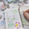 WAKAWAKA Washi Tape Moonlight Sonata Scrapbooking Deco Masking Tape For Arts Diy Crafts Album Journal Planner 6
