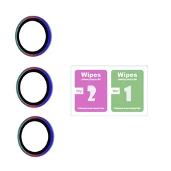 Enhanced Metal Ring Tempered Glass Camera Lens Protector - FairPhone 6 (ColorFul)