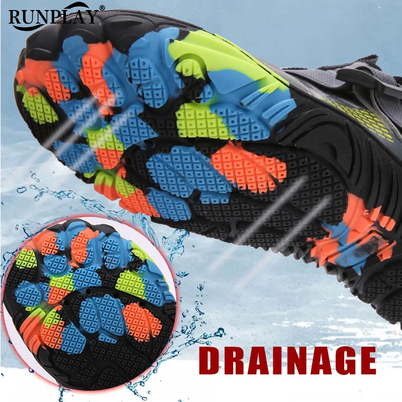 Child Beach Aqua Shoes Barefoot Water Shoes Drainage Sports Swim Sandals Quick Dry Boating Diving Fishing Surfing Wading Sneaker