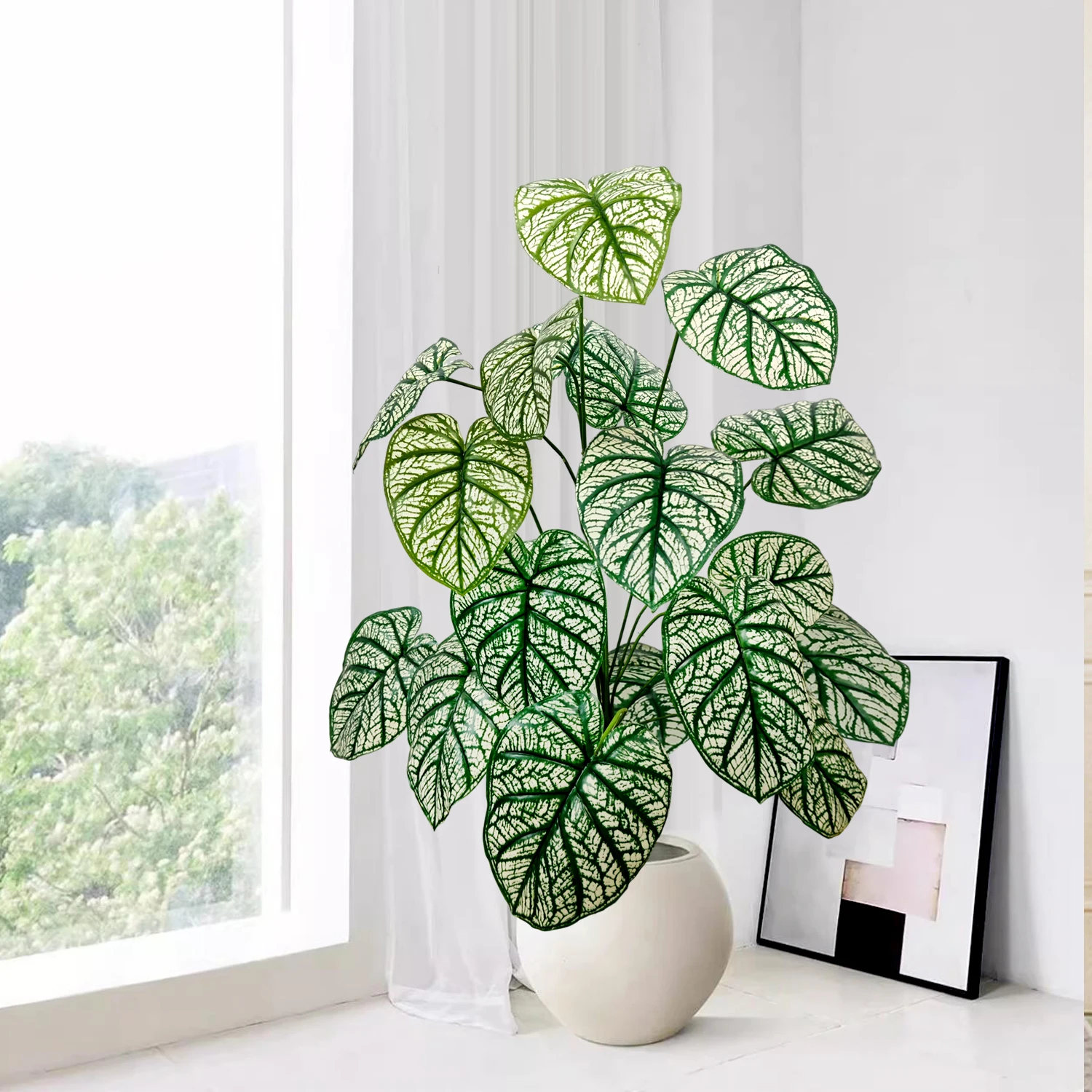 Ornamental Artificial Monstera Plant