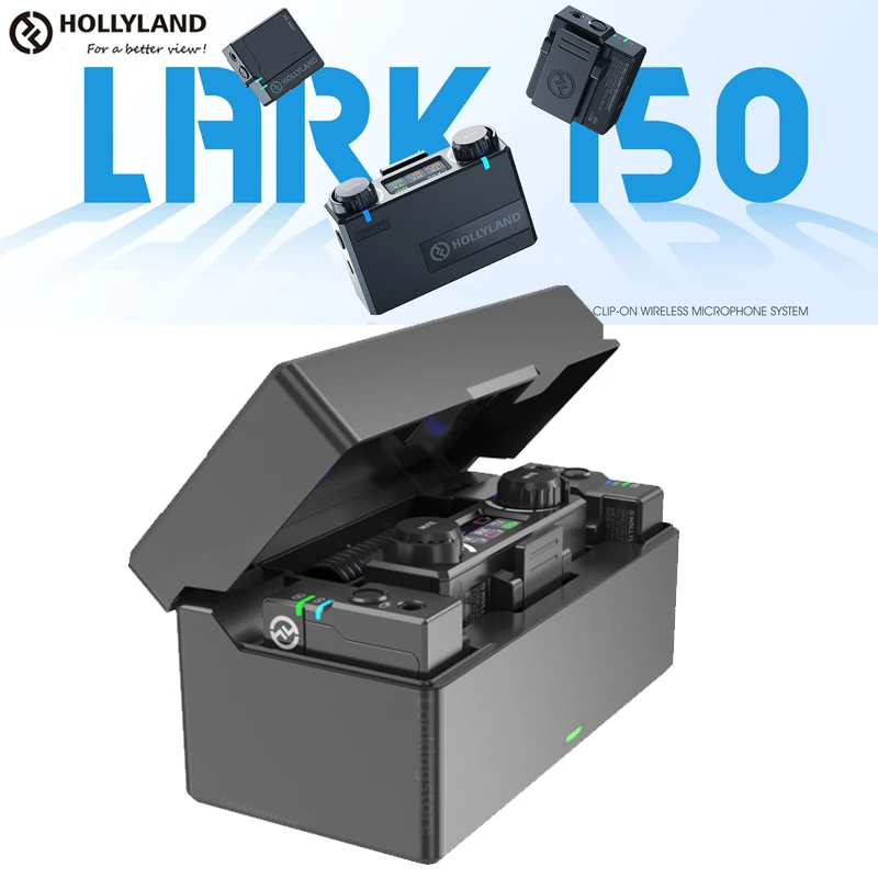 その他 HOLLYLAND LARK150 Duo Amazon.com: Hollyland Lark 150 Wireless Dual Microphone