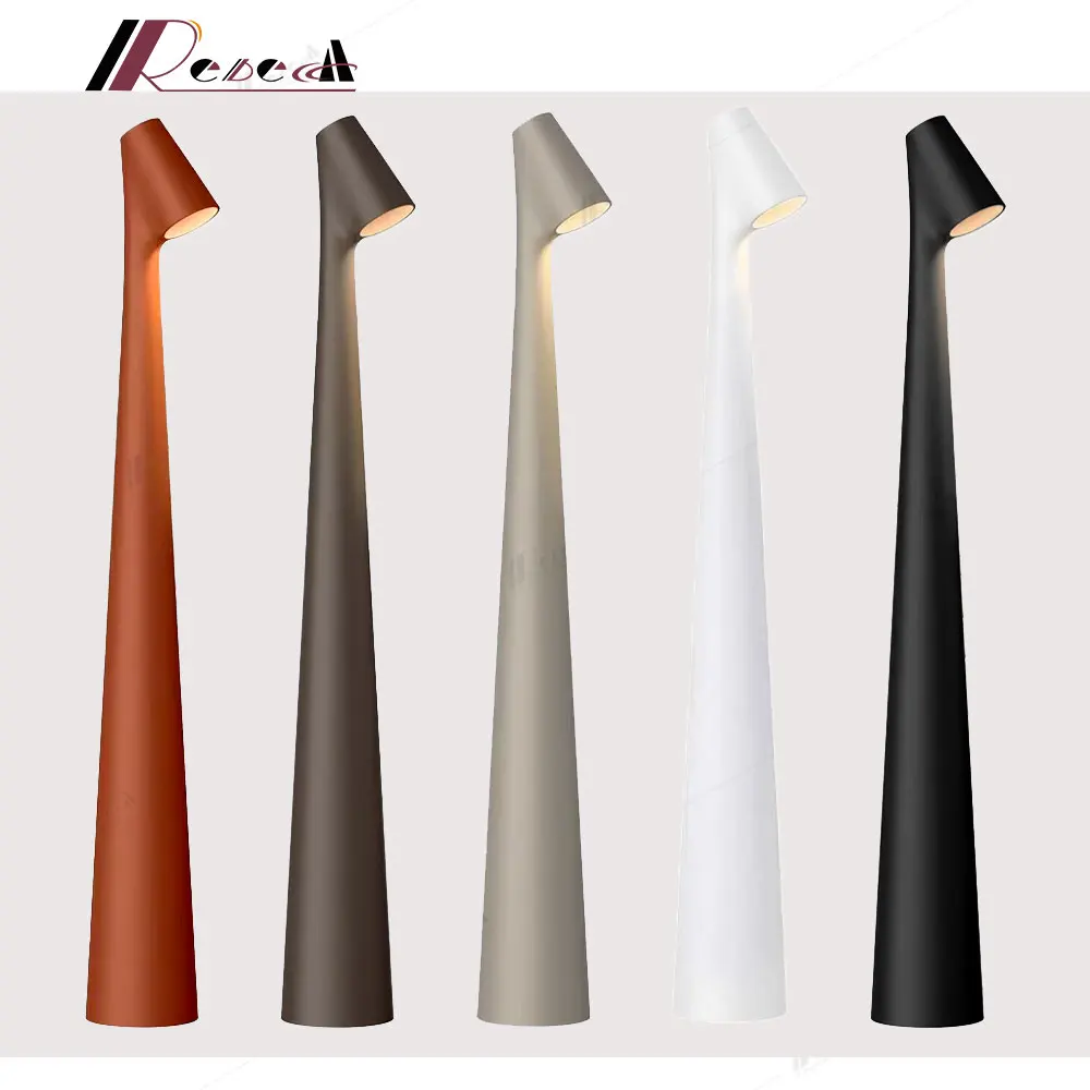 

Creative Office Restaurant Bar Table lamp Rechargeable Study Reading Touch Led Desk Light With Type-C Charging Port for bedroom