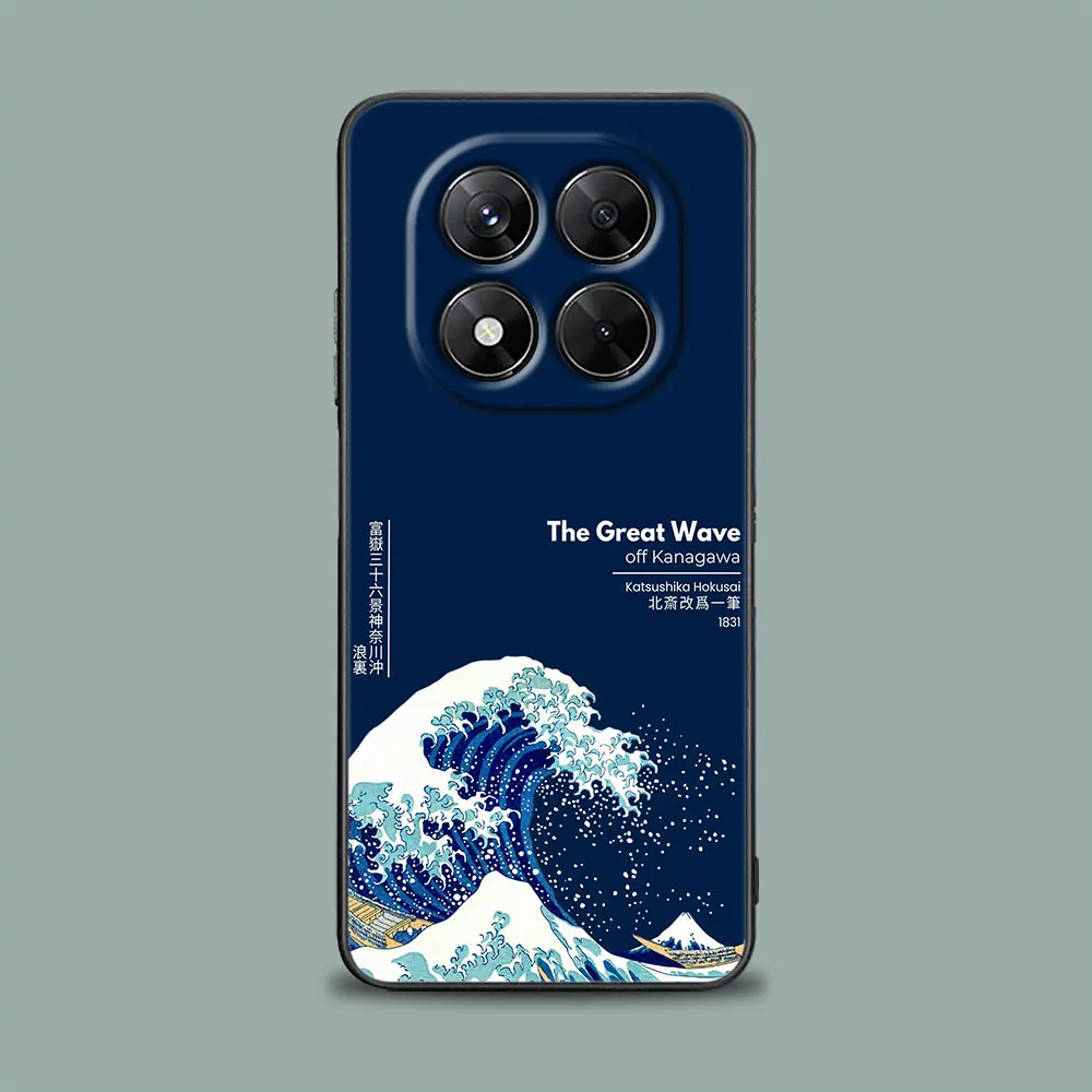 The Great Wave by Katsushika Hokusai Phone Case Cover