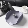 Multicolour Leaves Shape Tray Jewelry Stand Earrings Hanging Board Necklace Decorative Tray Dressing Table Jewelry Display Plate 5