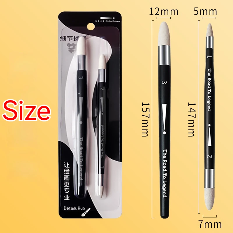 Professional Pencil Eraser School Supply Detail Eraser Highlight Art Painting Drawing Charcoal Pastel Work Artists Stationery