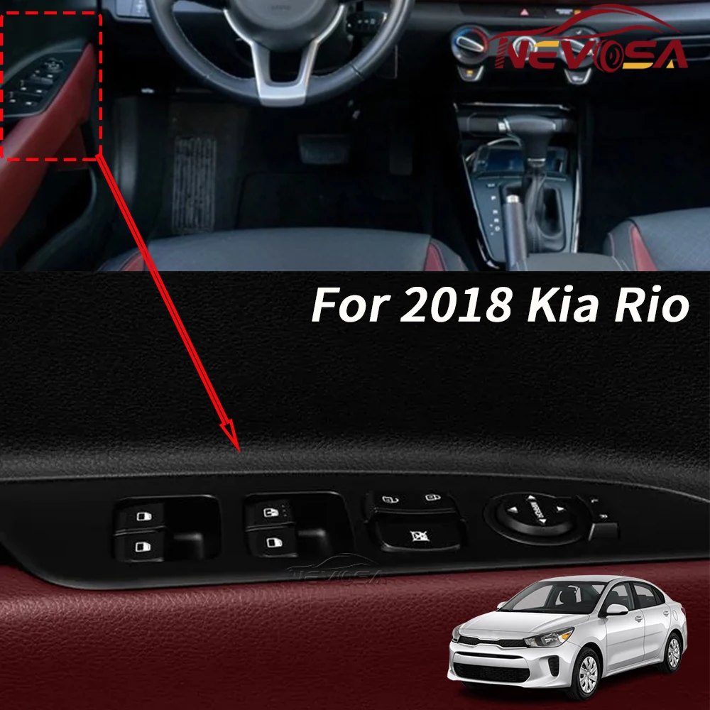 Auto Für Kia Rio 2018 2019 2020 2021 2022 Elektrische Fensterheber Control Schalter Taste Vorne Links Fahrer 93570-H9150 93570H9110 – Detail 9