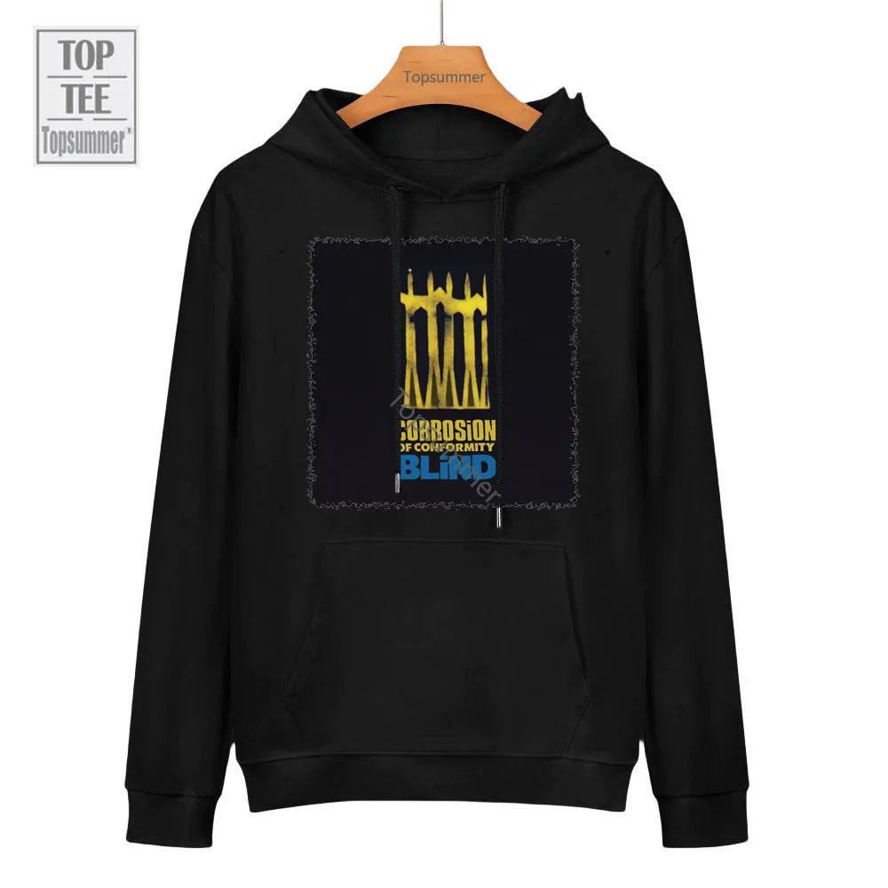 

Blind Album Hoodie Corrosion of Conformity Tour Sweatshirts Men Cool Streetwear Hoodies Graphics Print Top