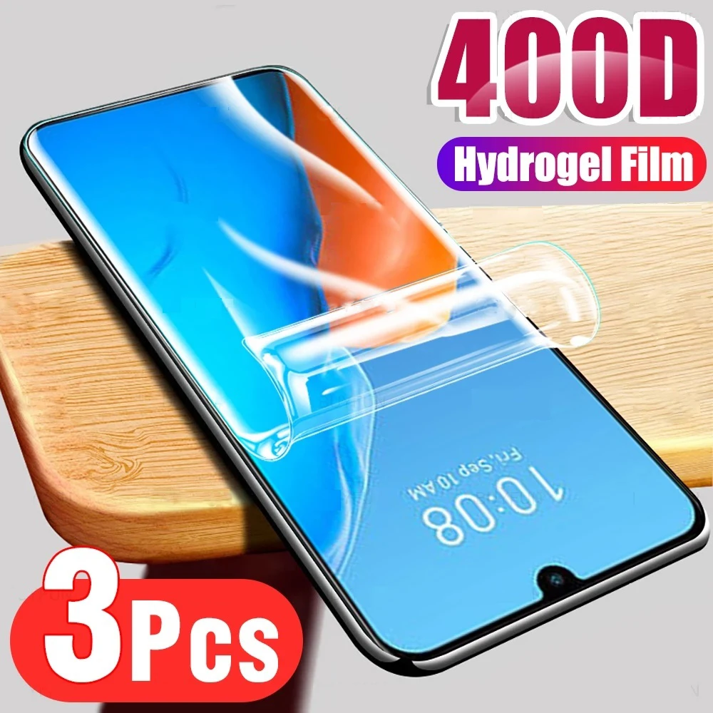 

Гидрогелевая пленка для Realme C55 C30 C33 C11 C35 C31 C3 C25S C25Y C21Y C21, защитная пленка для экрана для Narzo 50i 50A Prime 30 Pro, 3 шт.