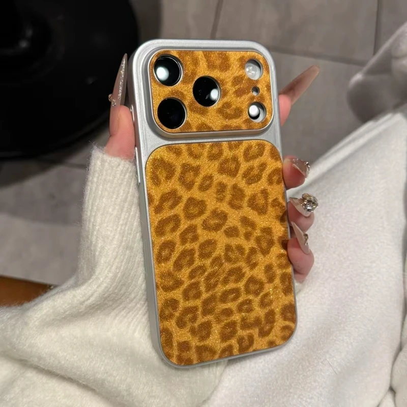 Luxury Leopard Print Shockproof Phone Case Cover