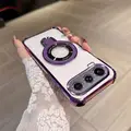 Purple U holder