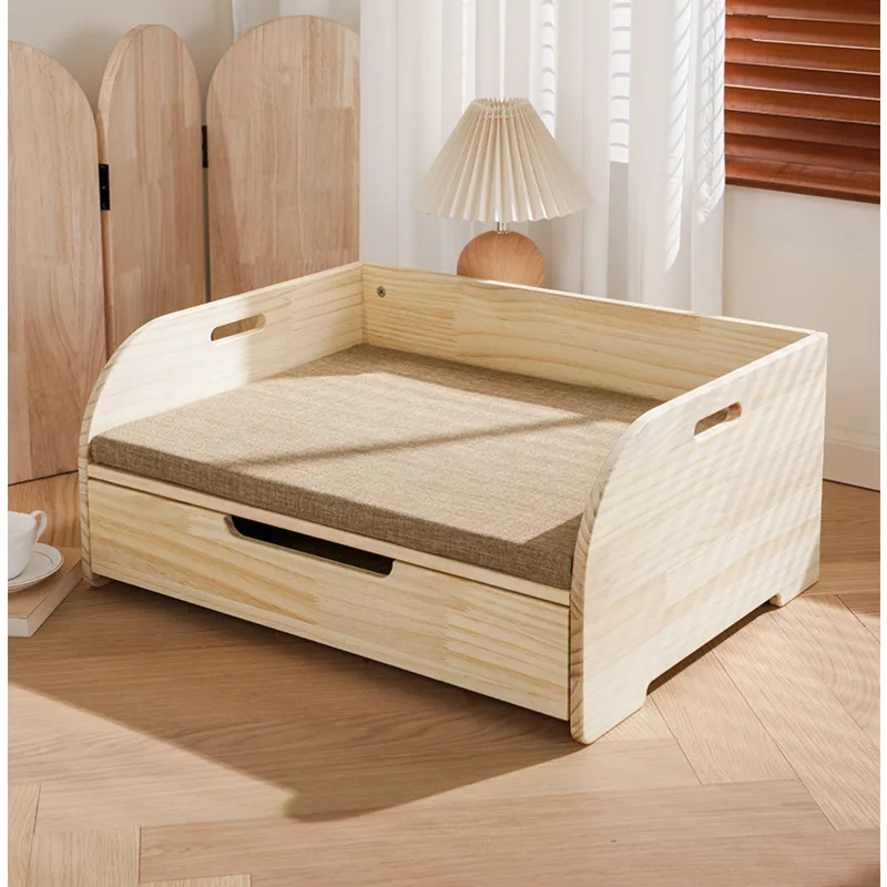 Casa Perro Interior Casa De Madera Para Perros/gatos YNSHOP